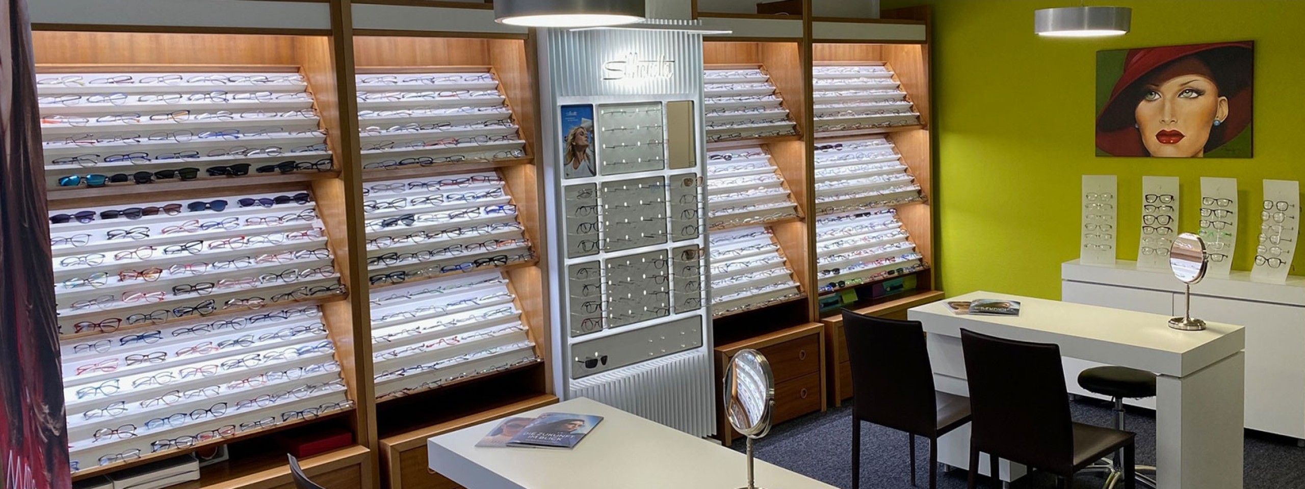 Innenräume vom Geschäft Augenoptik Brückner